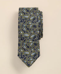 Linen Paisley Tie | Brooks Brothers