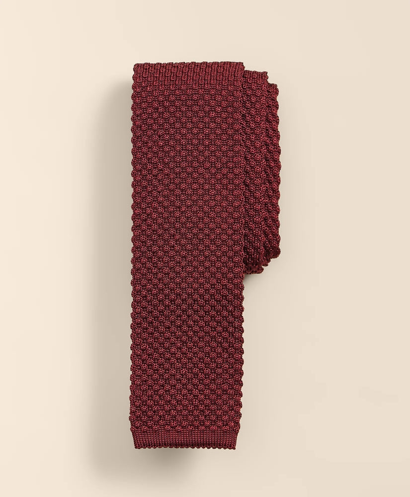 Silk Textured Knit Tie | Brooks Brothers
