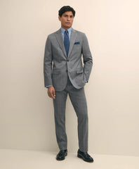 Slim Fit 1818 Windowpane Suit In Wool | Brooks Brothers