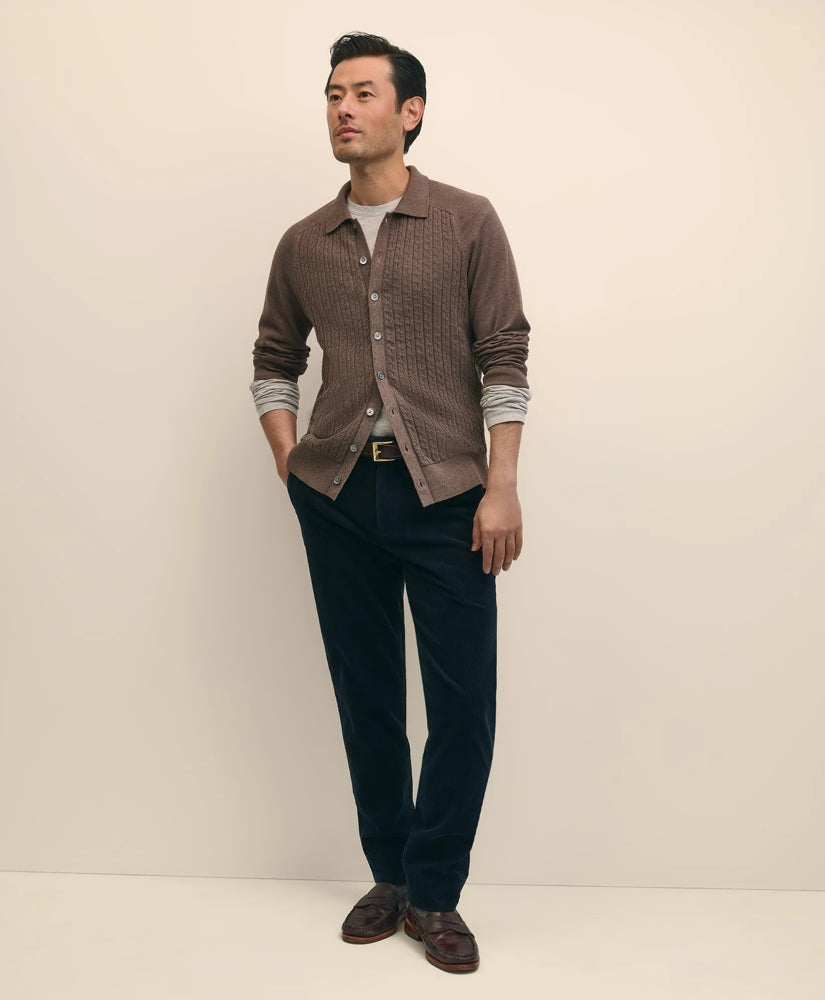 Slim Fit Cotton Wide-Wale Corduroy Pants | Brooks Brothers