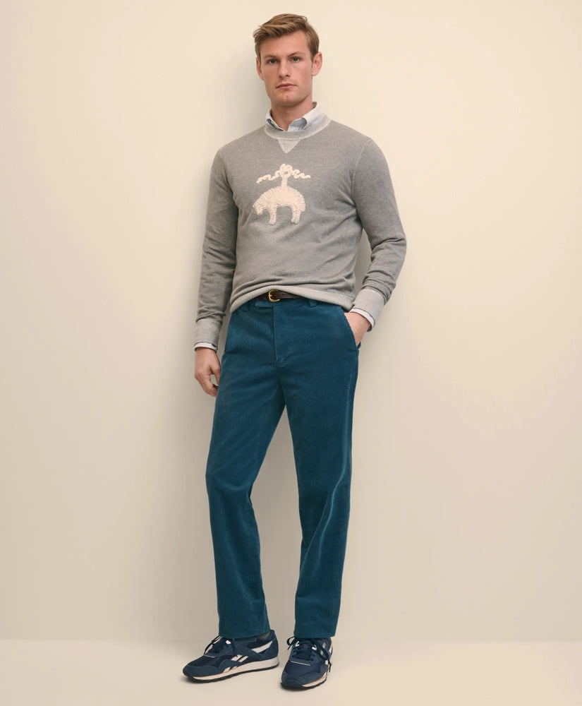 Slim Fit Cotton Wide-Wale Corduroy Pants | Brooks Brothers