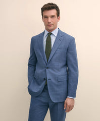 Slim Fit Wool Check 1818 Suit | Brooks Brothers
