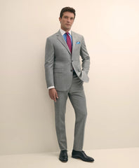 Slim Fit Wool Sharkskin 1818 Suit | Brooks Brothers