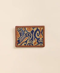 Smathers & Branson Needlepoint Ikat Pattern Card Case | Brooks Brothers