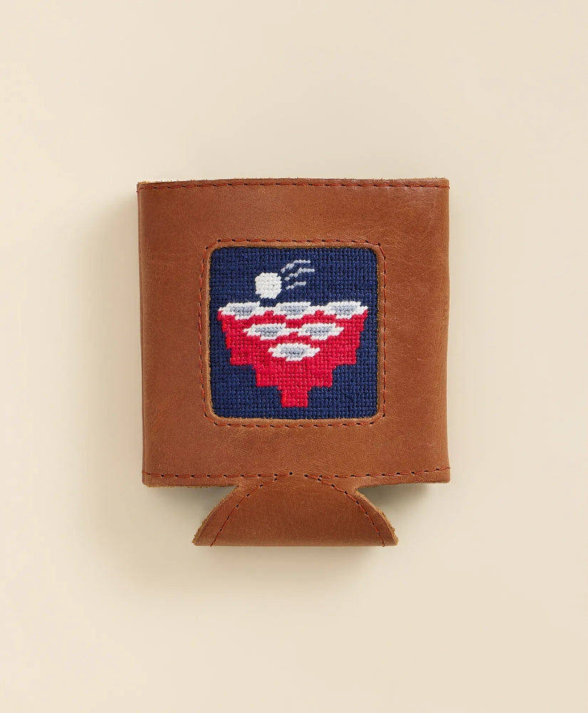 Smathers & Branson Needlepoint Trick Shot Can Cooler | Brooks Brothers