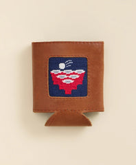 Smathers & Branson Needlepoint Trick Shot Can Cooler | Brooks Brothers