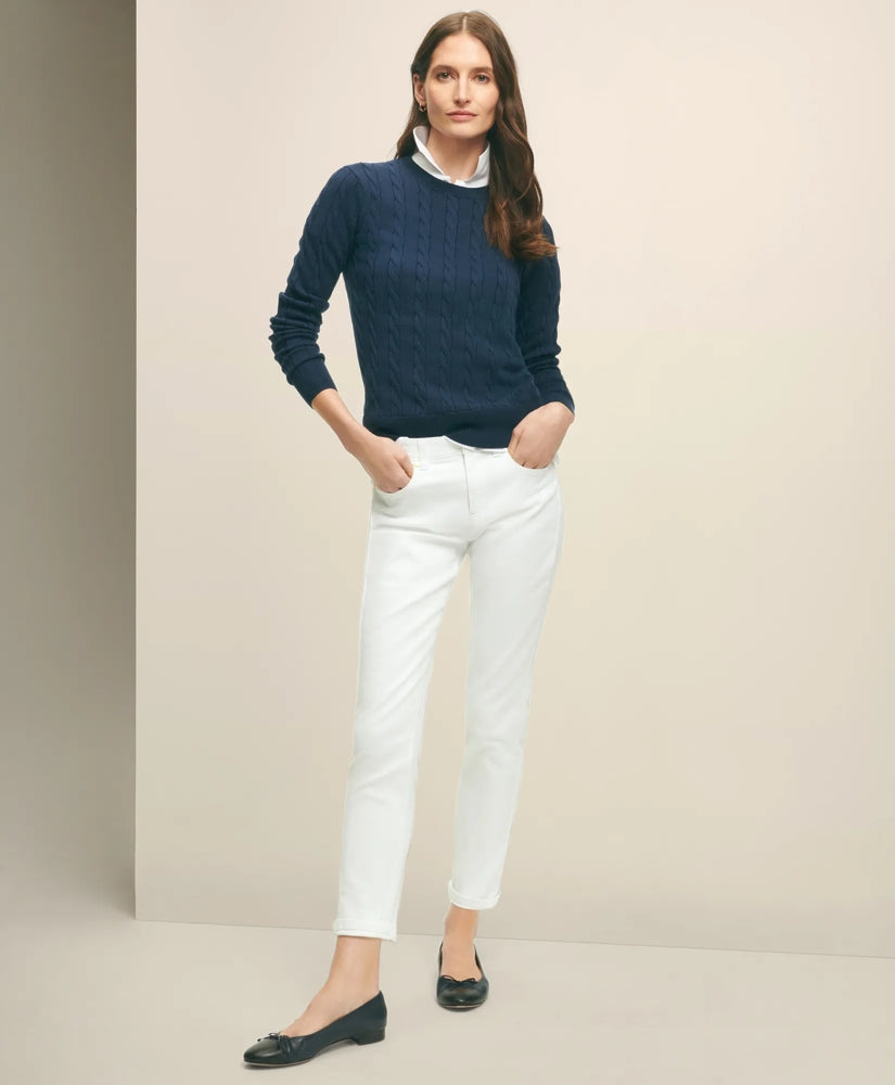 Stretch Cotton Jeans | Brooks Brothers