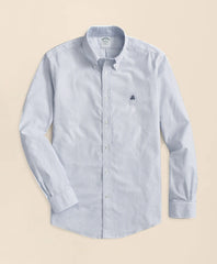 Stretch Non-Iron Oxford Button-Down Collar, Bengal Stripe Sport Shirt | Brooks Brothers
