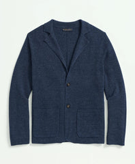 Sweater Blazer In Linen-Cotton Blend | Brooks Brothers