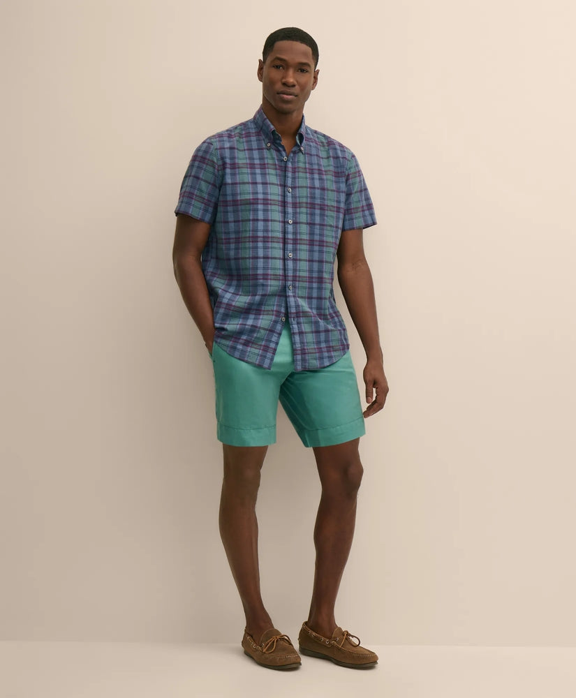 The 9" Linen-Cotton Shorts | Brooks Brothers