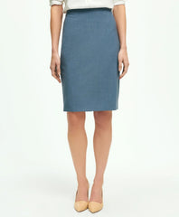 The Essentials Brooks Brothers Stretch Wool Pencil Skirt | Brooks Brothers
