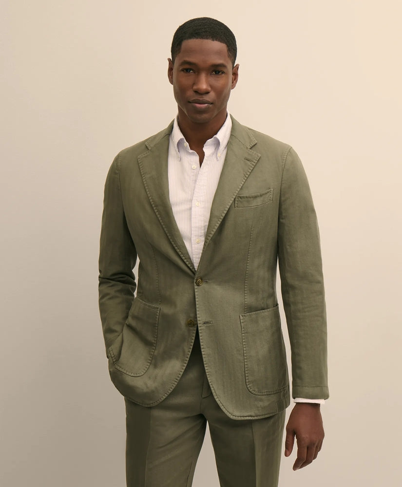 The Garment-Dyed Suit Jacket | Brooks Brothers