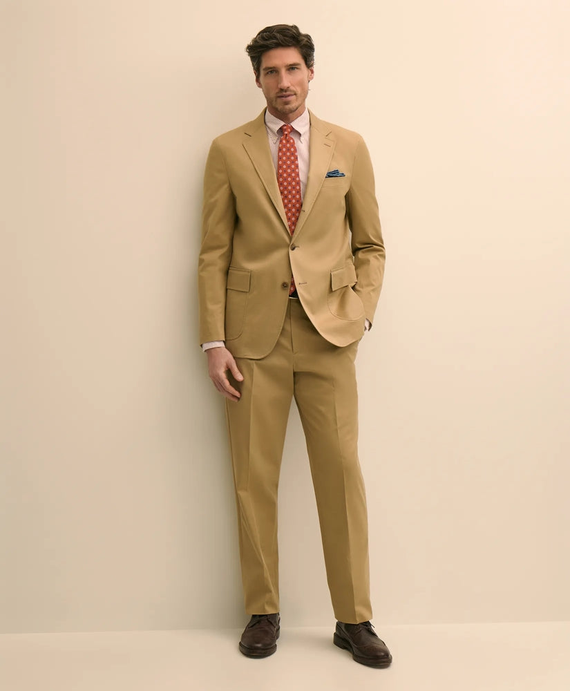 No. 1 Sack Suit in Cotton Twill | Brooks Brothers