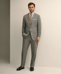 Traditional Fit Wool Check 1818 Suit | Brooks Brothers