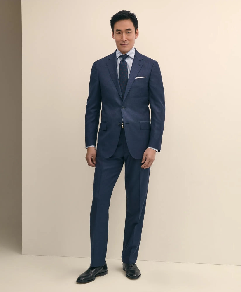 Traditional Fit Wool Pinstripe 1818 Suit | Brooks Brothers