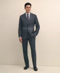 Traditional Fit Wool Windowpane 1818 Suit | Brooks Brothers