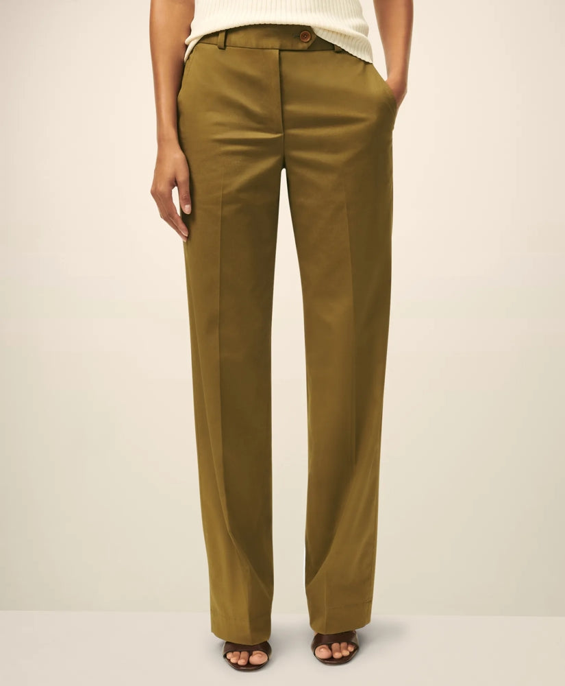 Wide Leg Advantage Chino | Brooks Brothers