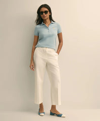 Cropped Wide-Leg Advantage Chino | Brooks Brothers