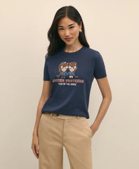 Women's Lunar New Year 100% Cotton Graphic T-Shirt | Brooks Brothers