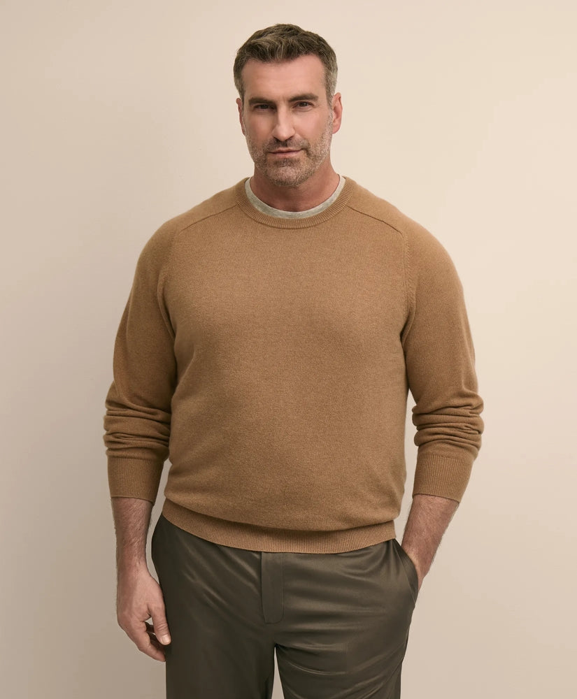 Big & Tall 3-Ply Cashmere Crewneck Sweater | Brooks Brothers