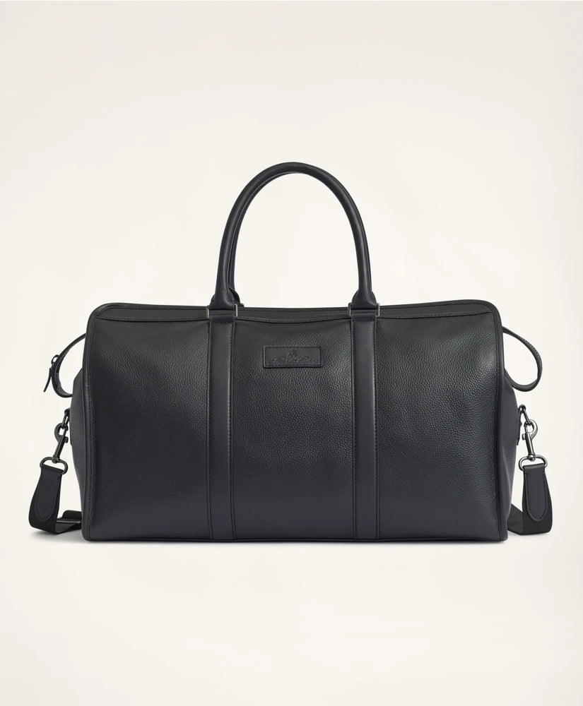 Pebbled Leather Duffel Bag | Brooks Brothers