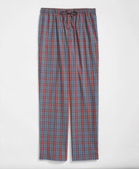 Cotton Broadcloth Tartan Lounge Pants | Brooks Brothers