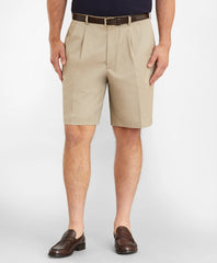 Big & Tall Pleat Front Stretch Advantage Chino | Brooks Brothers