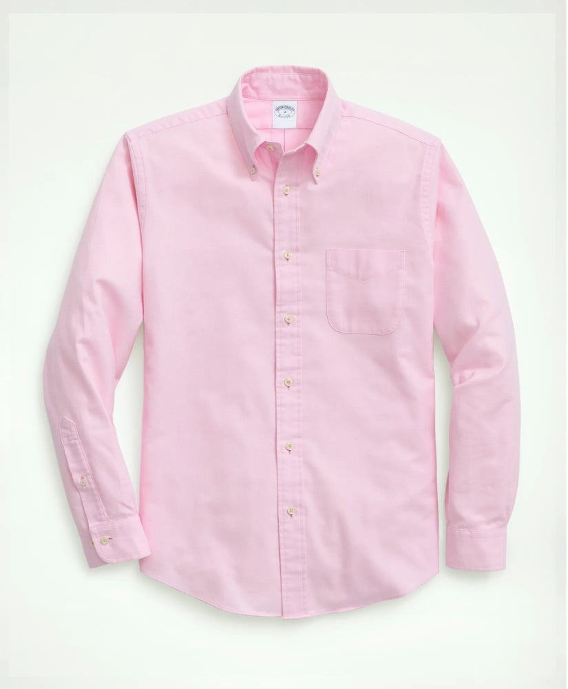 Portuguese Flannel Polo Button Down Collar Shirt | Brooks Brothers