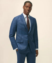 American-Made Classic Fit Multi-Checked 1818 Suit | Brooks Brothers