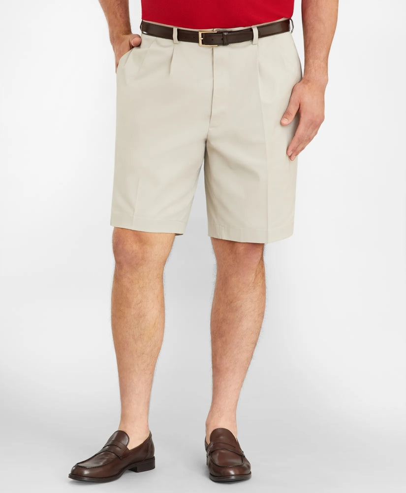 Big & Tall Pleat Front Stretch Advantage Chino | Brooks Brothers