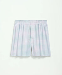 Cotton Broadcloth Multi Checked Boxers | Brooks Brothers
