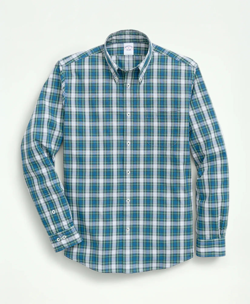 Friday Shirt, Poplin Tartan | Brooks Brothers