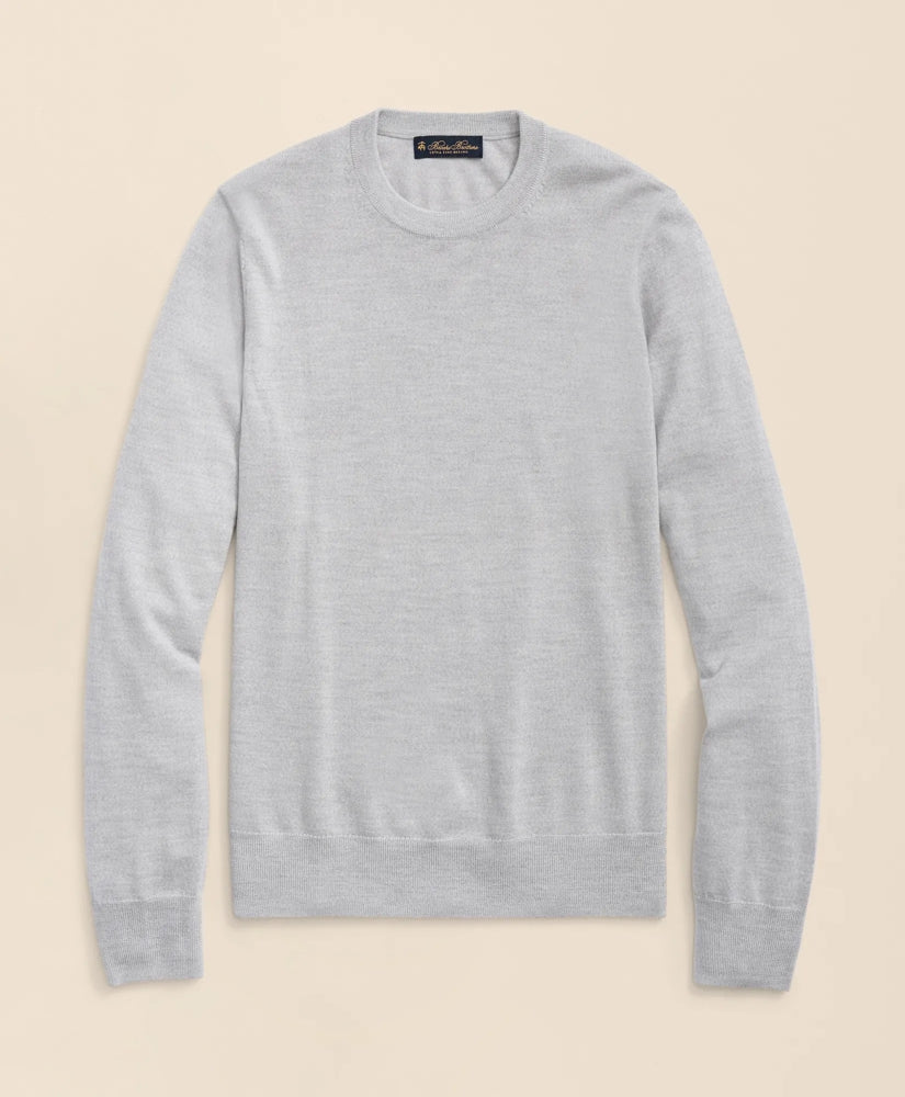 Ultimate Merino Wool Crewneck Sweater | Brooks Brothers
