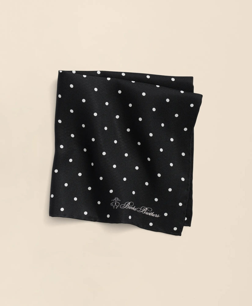 Small Dot Silk Pocket Square | Brooks Brothers