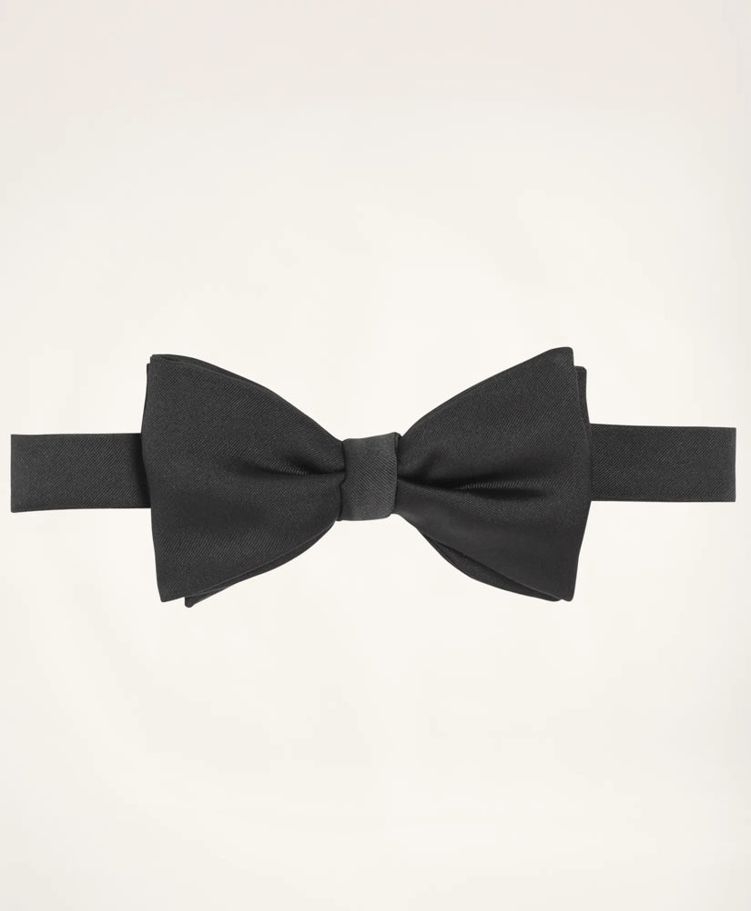 Formal Butterfly Pre-Tied Satin Bow Tie | Brooks Brothers