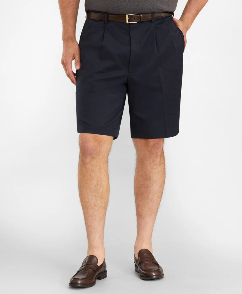 Big & Tall Pleat Front Stretch Advantage Chino | Brooks Brothers