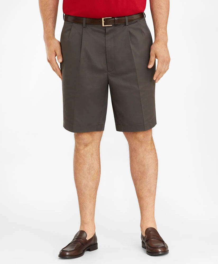 Big & Tall Pleat Front Stretch Advantage Chino | Brooks Brothers